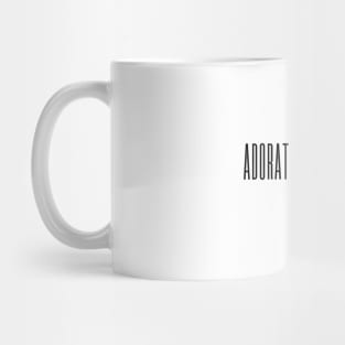 adoration t shirt Mug